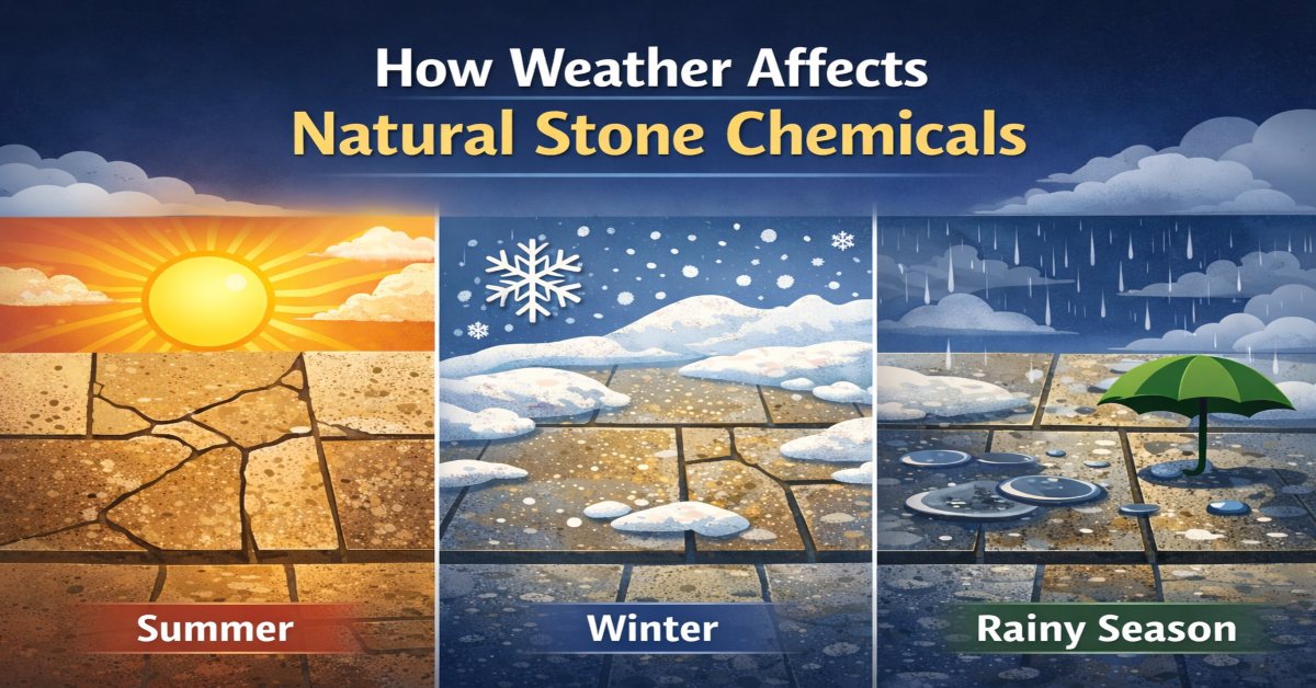 weather affects natural stone
